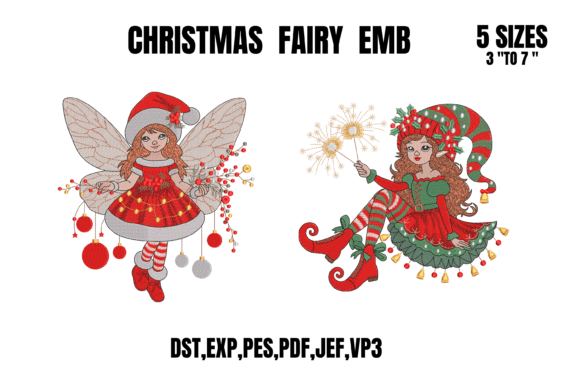 Fairy Elf Detailed Embroidery Bundle
